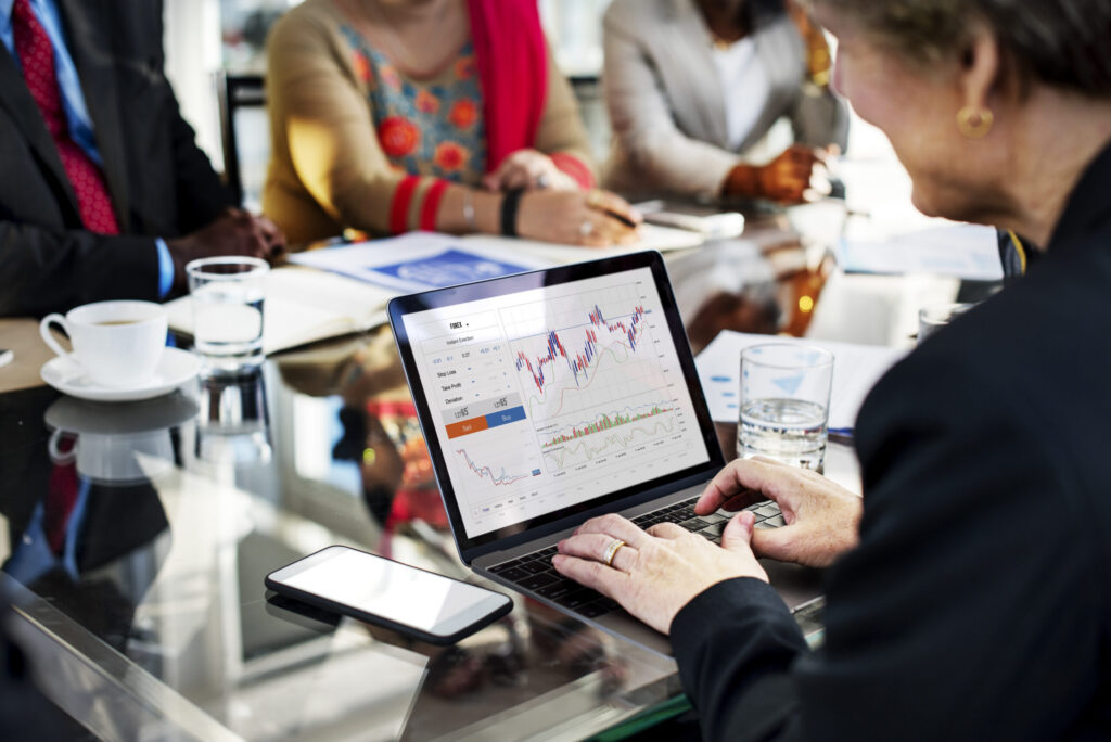 Graphic Of Investment Stock Market Data Analysis Business